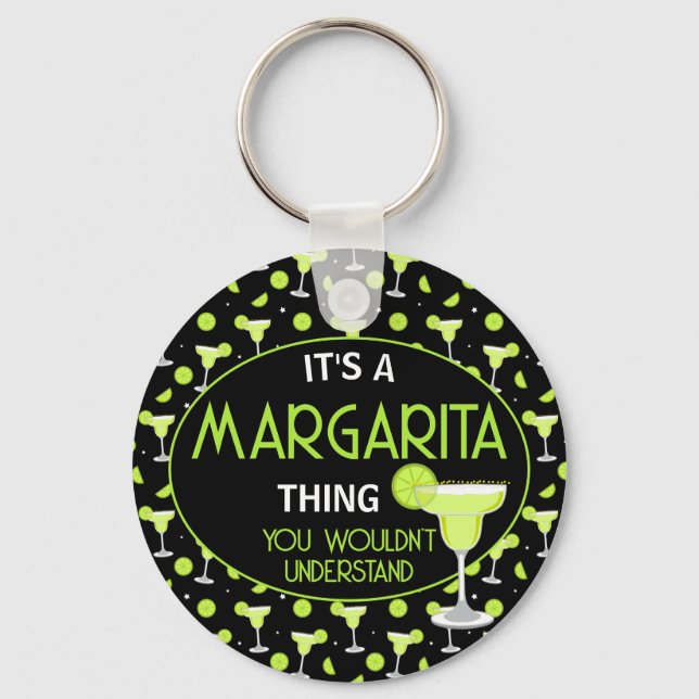 Porte-clés Margarita Cocktail Mignon  (Recto)