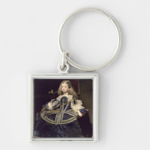 Porte-clés Margarita d'Infanta dans le bleu, 1659