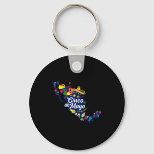 Porte-clés Margarita Mexique Cinco De Mayo Faisons la Fête Me