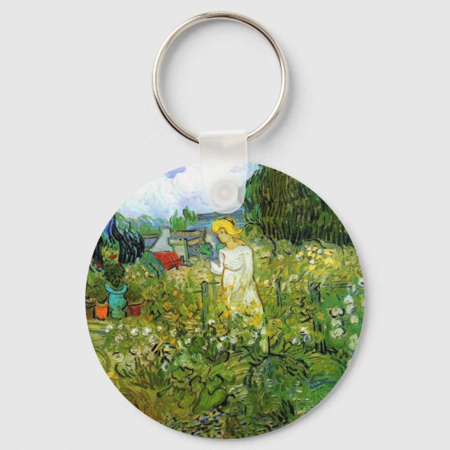 Porte-clés Marguerite Gachet dans le jardin (Recto)