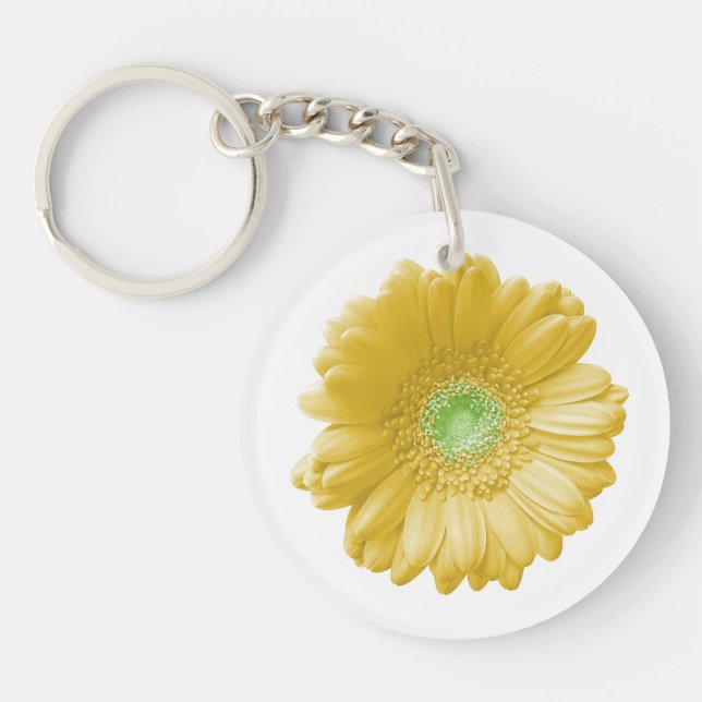 Porte-clés Marguerite jaune (Devant)