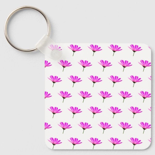 Porte-clés Marguerite rose   (Recto)