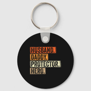 Porte-clés Mari Daddy Protector Hero Mens Drôle Fête des père