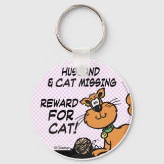 Porte-clés Mari et chat