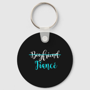 Porte-clés Mari futur mari couple fiançailles homme
