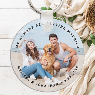 Porte-clés Mariage personnalisé moderne fiançailles animal fa