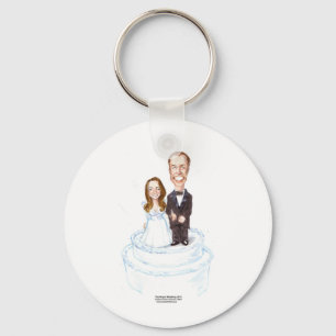 Porte-clés Mariage Royal Catherine & William Cadeaux T-shirts