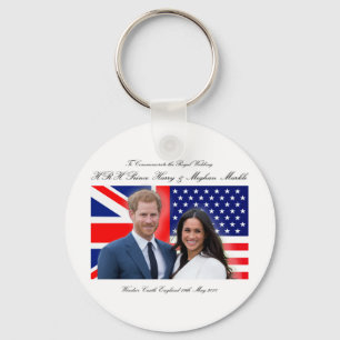 Porte-clés Mariage royal du prince Harry et Meghan Markle