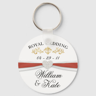 Porte-clés Mariage royal - William & Kate Elegant Keepsakes