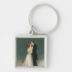 Porte-clés Mariage vintage