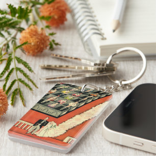 Porte-clés Mariage vintage, Mariée Art Déco et mariée nouvell