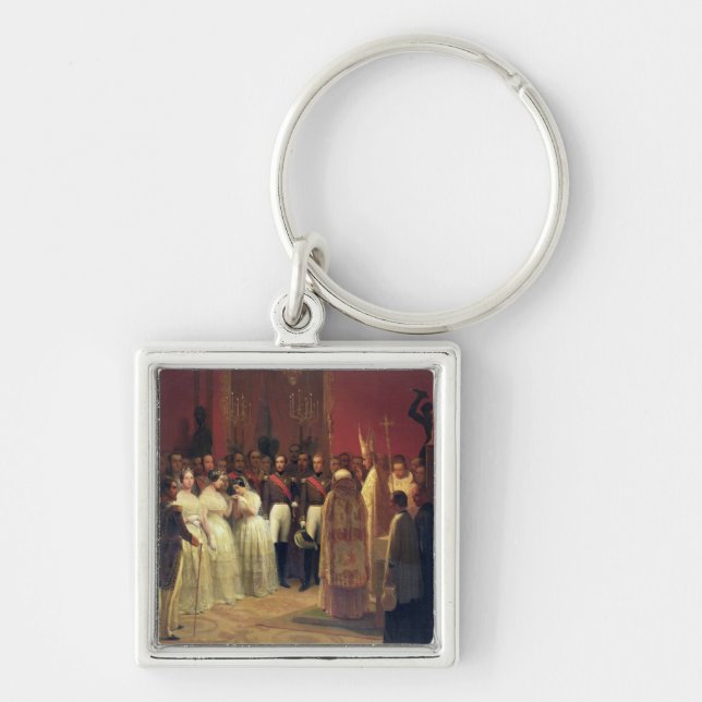 Porte-clés Mariages de la Reine Isabella II (Devant)