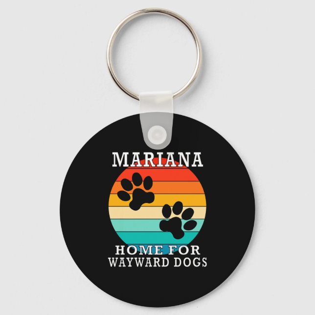 Porte-clés Mariana Home For Wayward Dogs Family Name Premium  (Recto)
