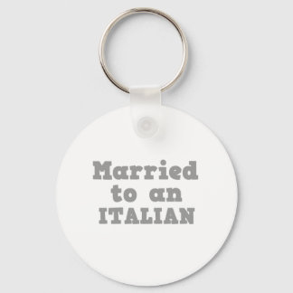 PORTE-CLÉS MARIÉ À UN ITALIEN