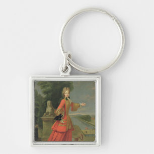 Porte-clés Marie-Adelaïde De la Savoie dans la robe de chass