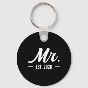 Porte-clés Marié M Est 2026 Marié Mariage Partie de Mariée