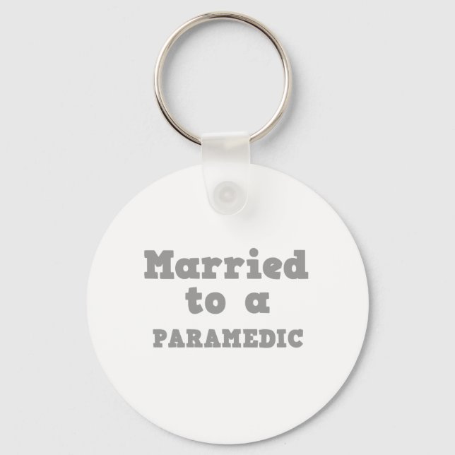 PORTE-CLÉS MARIÉE À UN PARAMÉDIC (Recto)