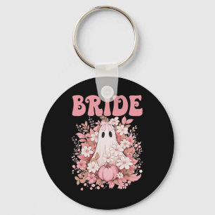 Porte-clés Mariée Cute Floral Ghost Boo Crew Halloween Bachel
