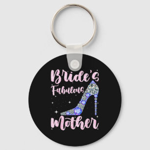 Porte-clés Mariée fabuleuse de mère jour de mariage heureux m