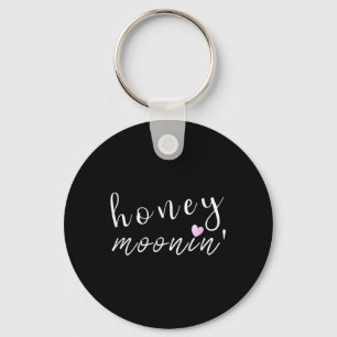 Porte-clés Mariée Salle Miel Lune Couples Mariage Funny Tee