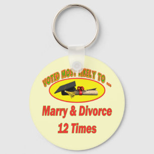 Porte-clés Mariez et divorcez
