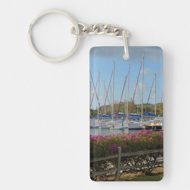 Porte-clés Marina pour yachts de Virgin Gorda (Devant)