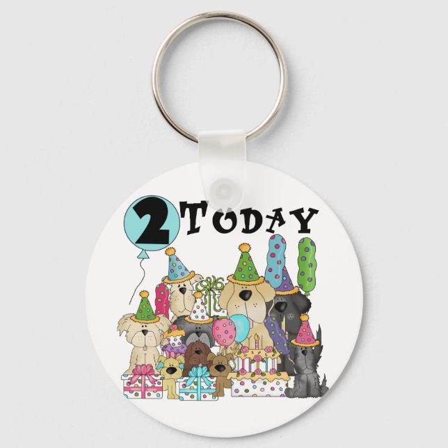 Porte-clés Marionnettes 2e anniversaire Bash Tshirts et cadea (Recto)