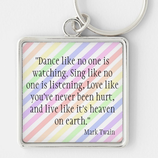 Porte-clés Mark Twain (Devant)