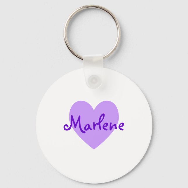 Porte-clés Marlene en violet (Recto)