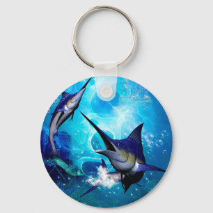 Porte-clés Marlin avec bulles