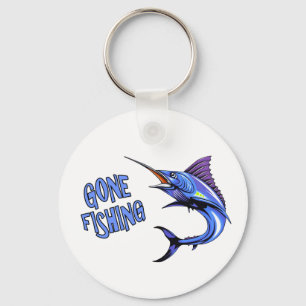 Porte-clés Marlin Bleu Parti Pêcher