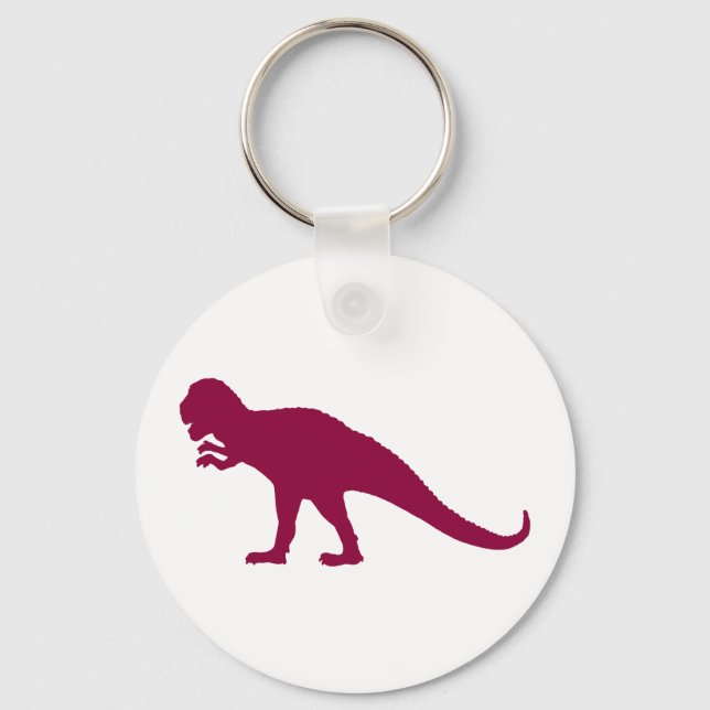 Porte-clés Maroon Dinosaur (Recto)