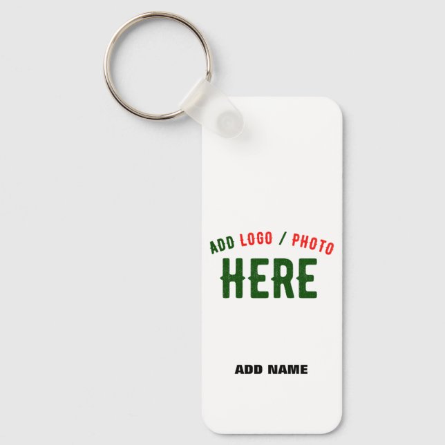 PORTE-CLÉS MARQUE BLANCHE MODERNE ET PERSONNALISABLE VÉRIFIÉE (Recto)