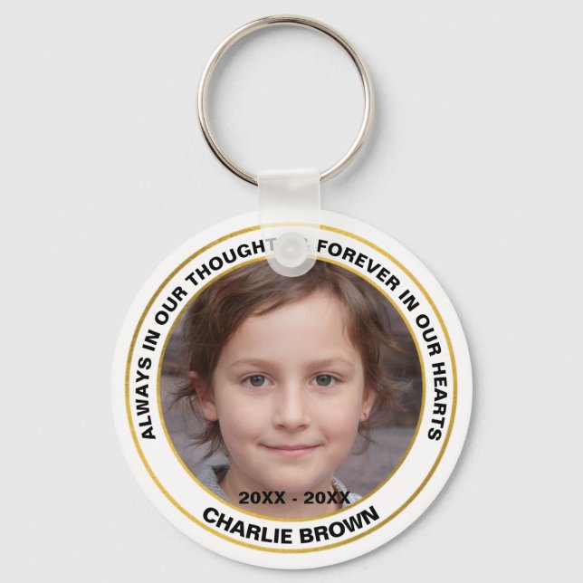 Porte-clés Marques à skis | Toujours dans nos pensées et nos  (Recto)