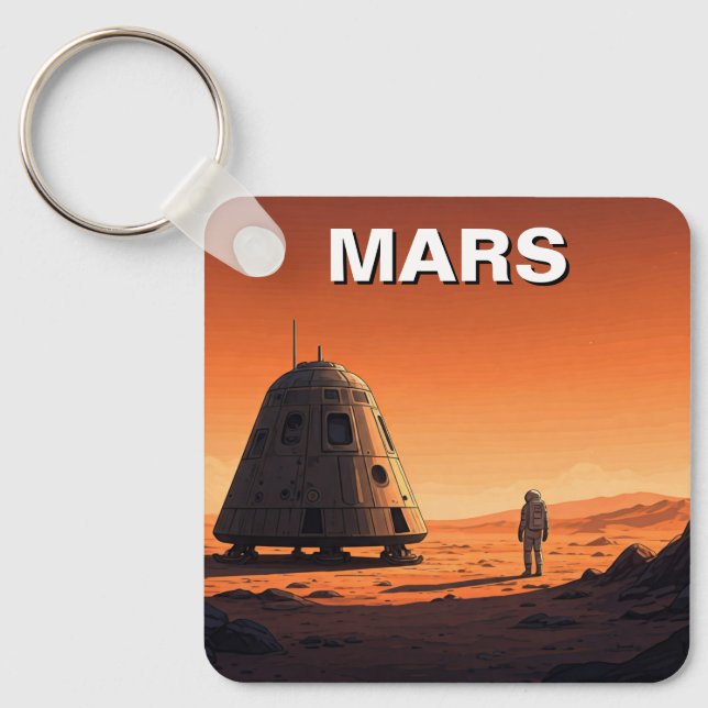 Porte-clés Mars Travel (Recto)
