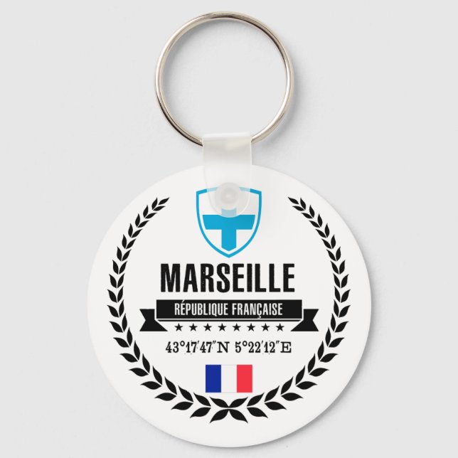 Porte-clés Marseille (Recto)