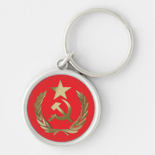 Porte-clés Marteau et faucille