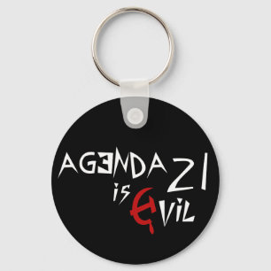 Porte-clés Marteau Faucille Agenda 21 est Maléfique