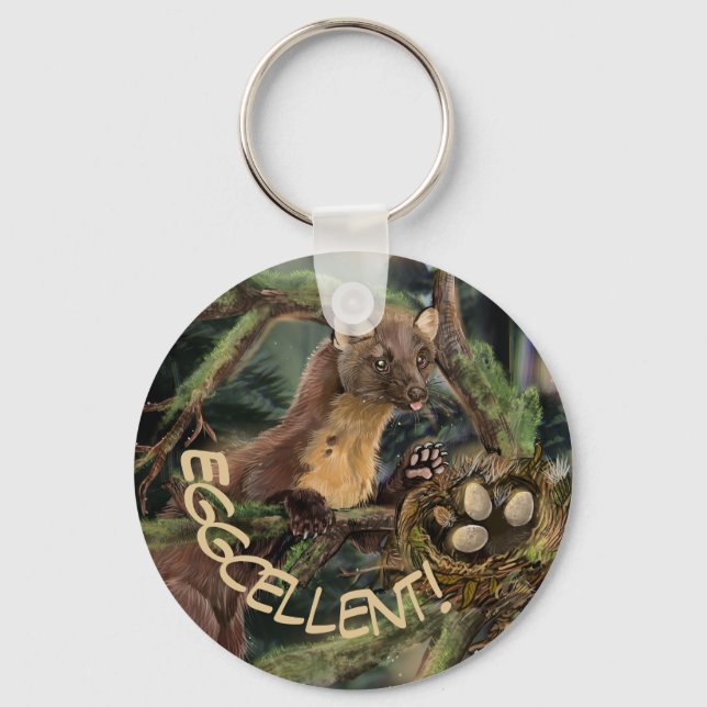 Porte-clés Marten européen (Recto)
