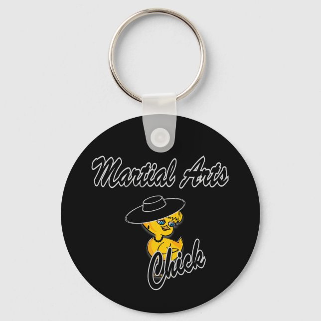 Porte-clés Martial Arts Chick #4 (Recto)