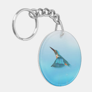 Porte-clés martin-pêcheur oiseau
