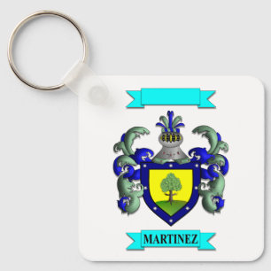 Porte-clés Martinez Nom et Blason