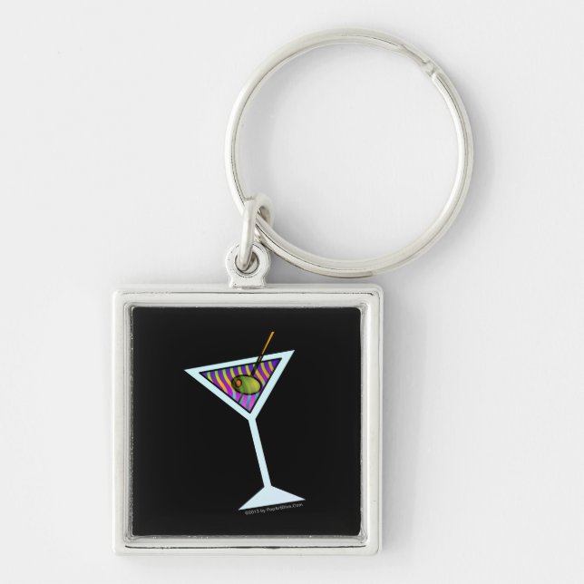 Porte-clés MARTINI de luxe (Devant)