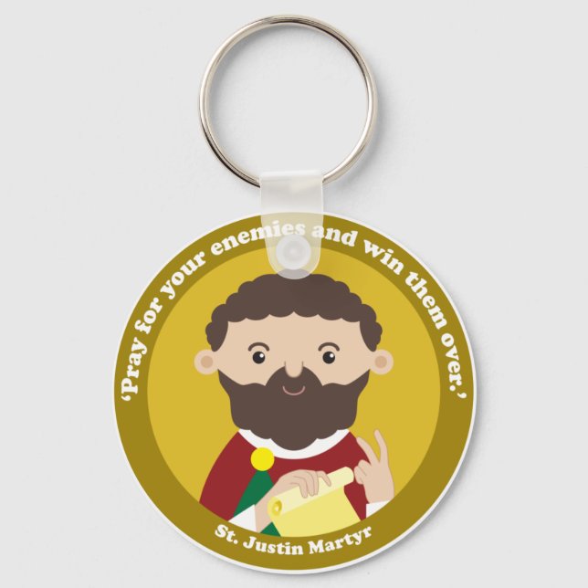Porte-clés Martyr de St. Justin (Recto)