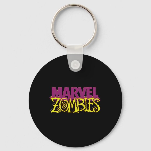 Porte-clés Marvel Zombies Official Color Logo Halloween (Recto)