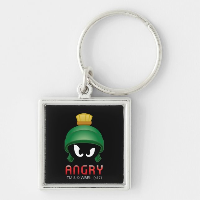 Porte-clés MARVIN MARTIAN™ Emoji en colère (Devant)