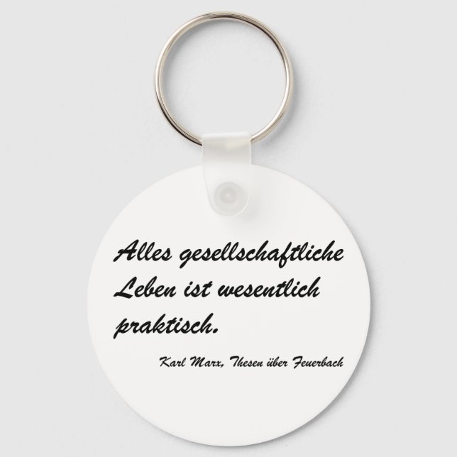 Porte-clés Marx These (Recto)