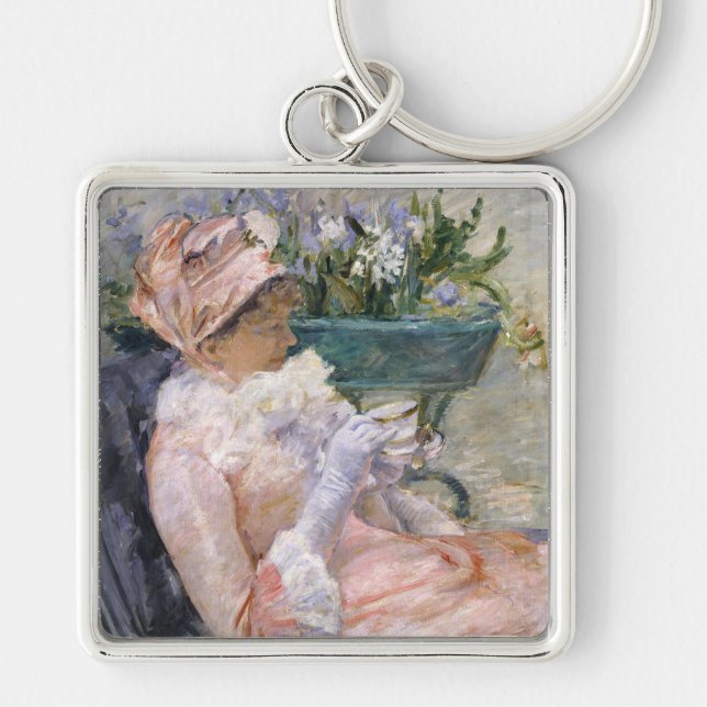 Porte-clés Mary Cassatt - La tasse de thé (Devant)