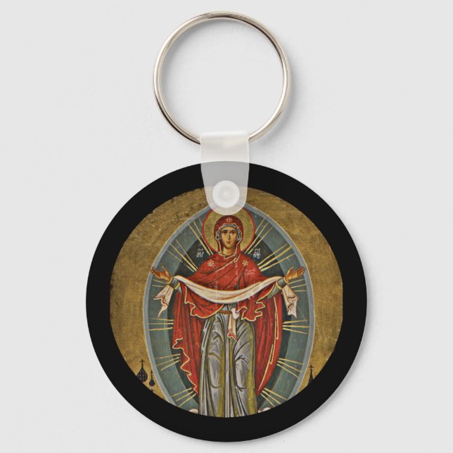 Porte-clés Mary Protector Theotokos (Recto)
