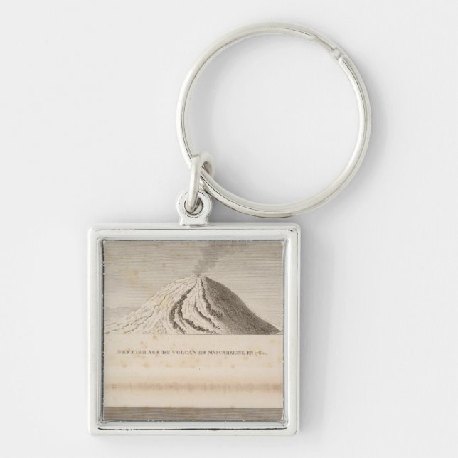 Porte-clés Mascareigne, Vesuve (Devant)